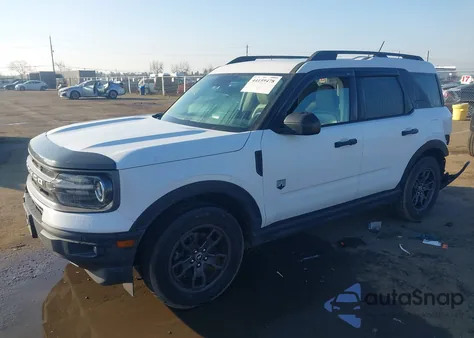 2021 Ford Bronco Sport Big Bend from USA, damaged, VIN 3FMCR9B64MRA40799